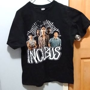 Retro INCUBUS Tour Concert Black T-Shirt